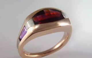 Garnet Sapphire Ring