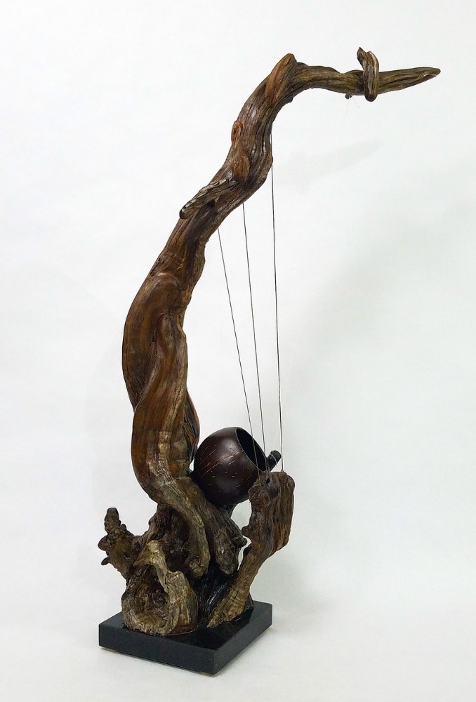 Birimbao Sculpture By Philippe Guillerm
