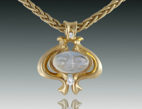 Baroque Moonstone Pendant