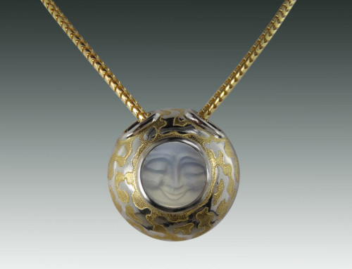 Moonstone Leopard Pendant