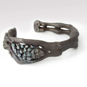 Blue Diamond Steel Acrobat Bracelet 15 Blue Diamond Steel Acrobat Bracelet