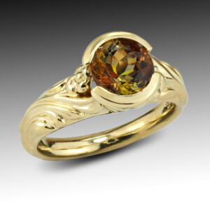 Andalusite Floral Ring 21 Andalusite Floral Ring