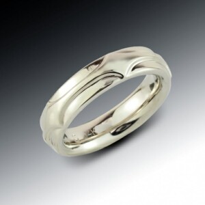 Convex Rhombus Carved Band 12 Convex Rhombus Carved Band