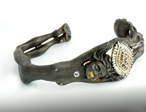 Steel Goldie Girl Bracelet