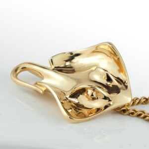Gold Stingray Pendant