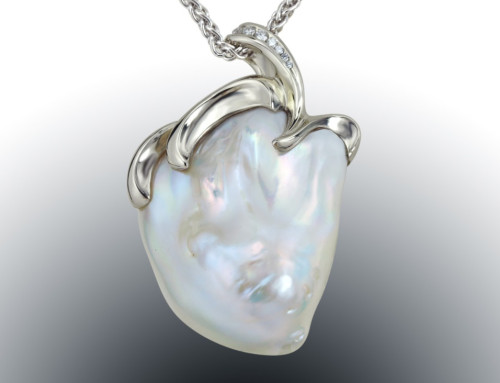 Pearl Strawberry Pendant
