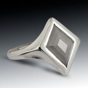 Gray Diamond Kite Ring 1 Gray Diamond Kite Ring