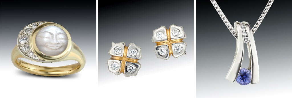 Custom Jewelry Design Skylight Jewelers Collage