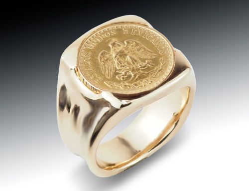 Gold Coin Ring